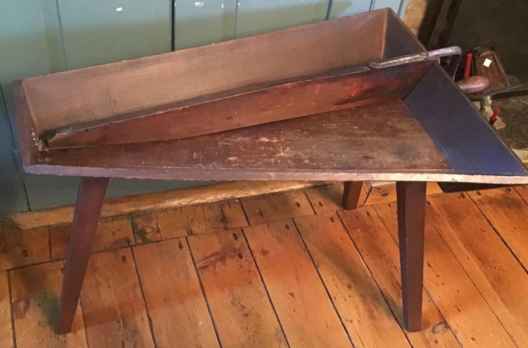 Image for Antique Butter Worker Table
