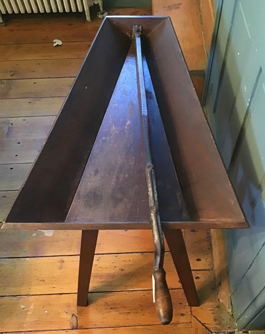 Image for Antique Butter Worker Table