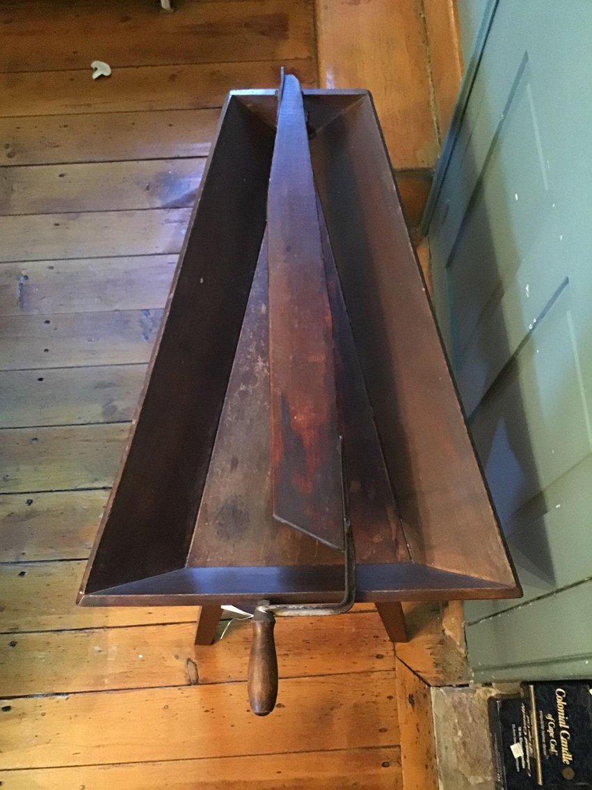 Image for Antique Butter Worker Table