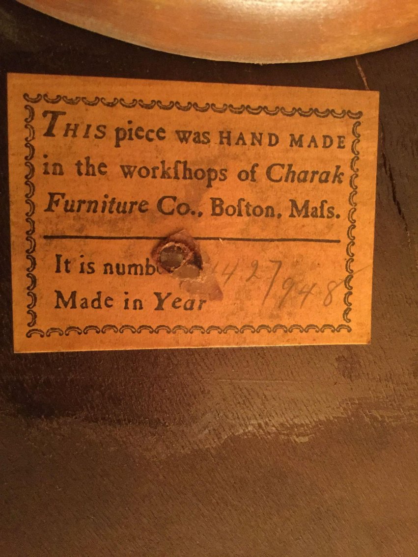 Image for Charak Furniture Co. Drum Table