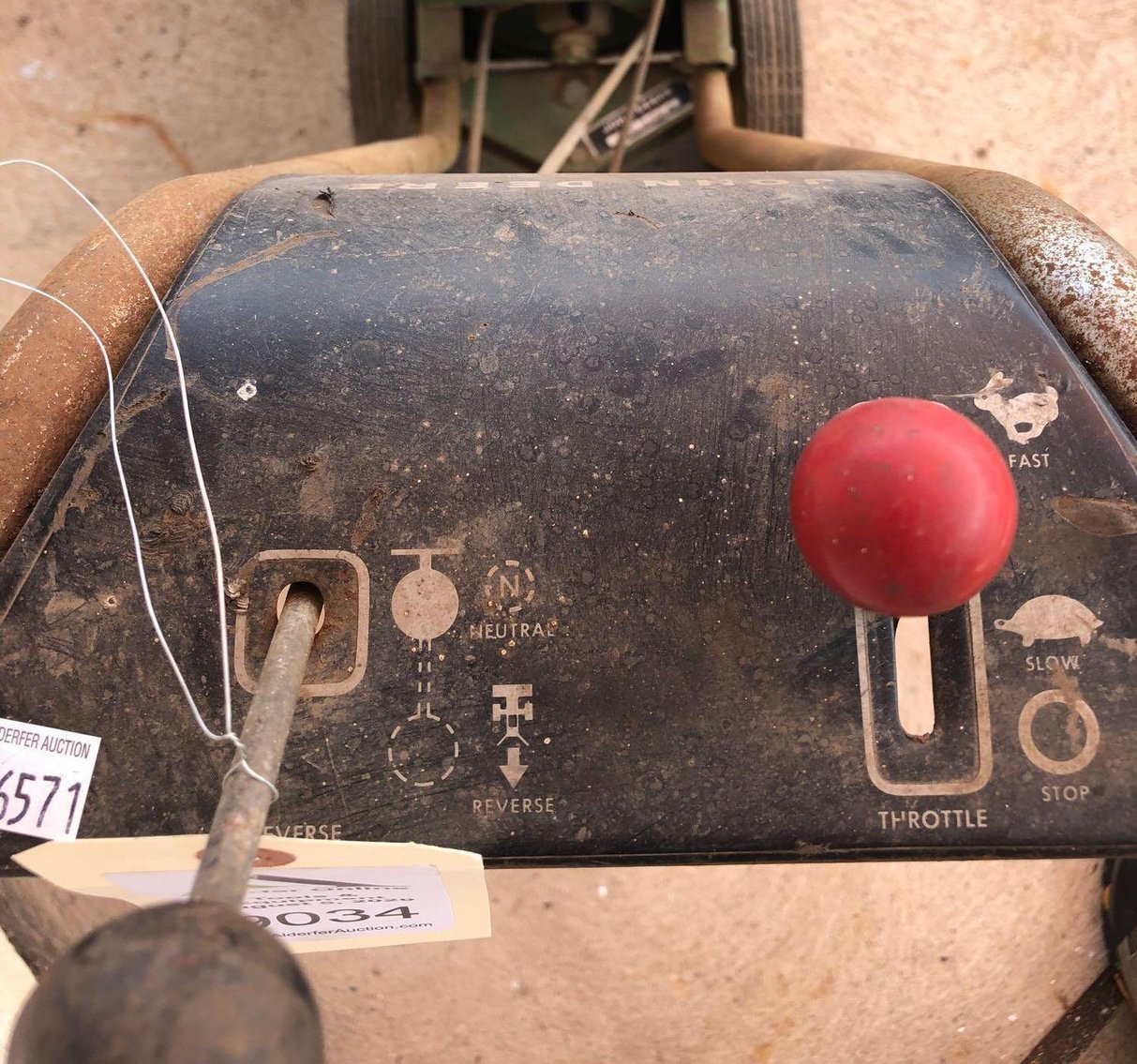 Image for John Deere 524 Front Tine Tiller