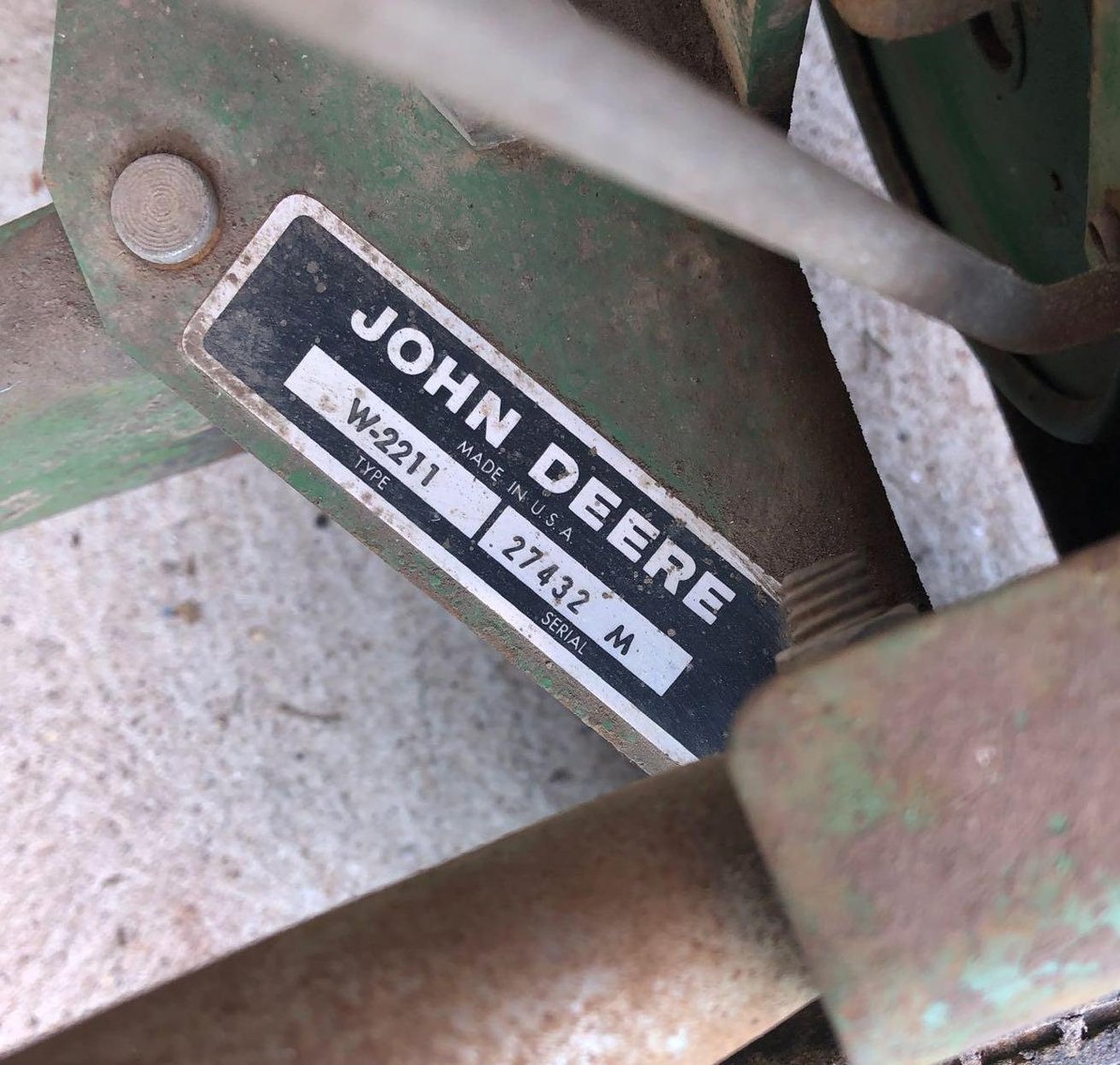 Image for John Deere 524 Front Tine Tiller