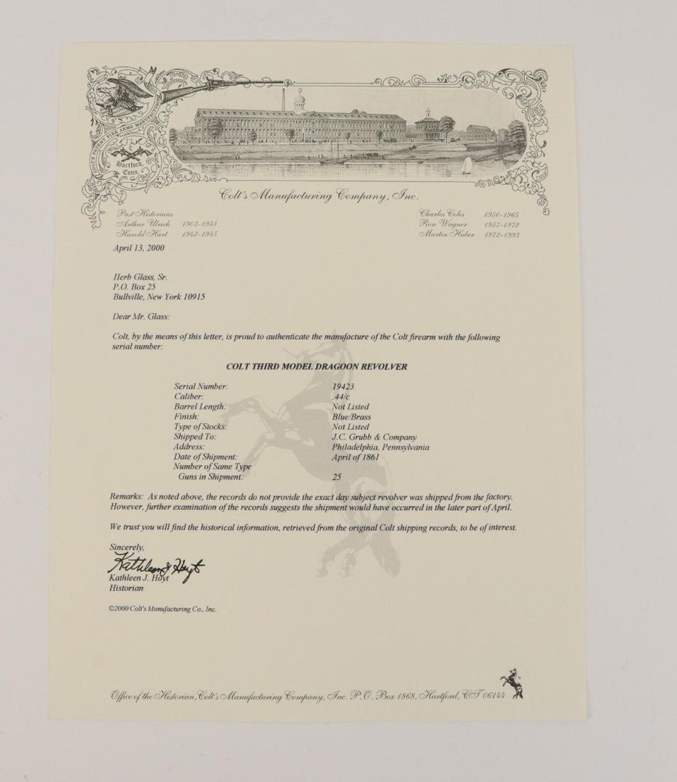 Image for Colt Dragoon Revolver-3rd Model