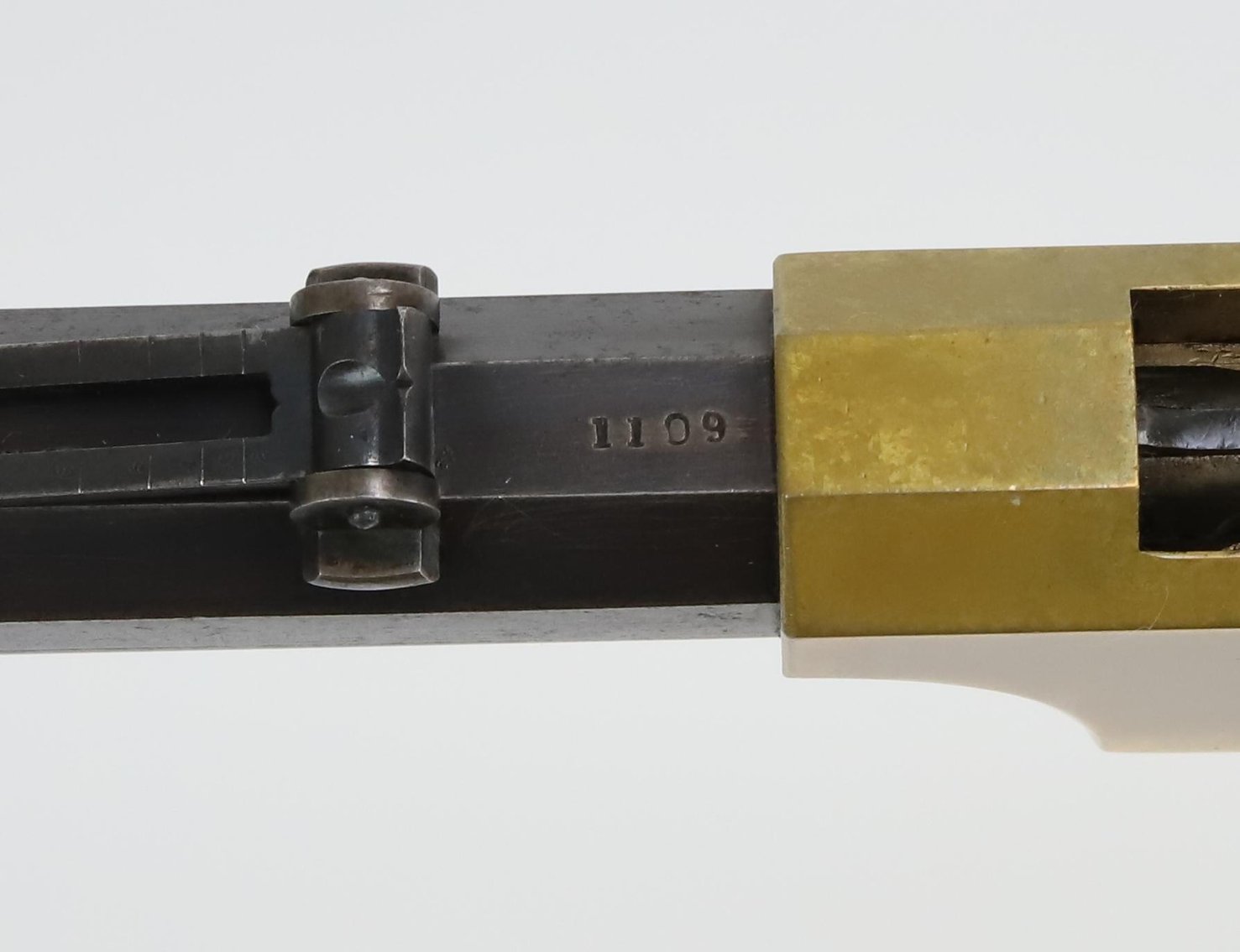 Image for Brass Frame .44 Caliber 1860 Henry Repeating Rifle--Serial #1109