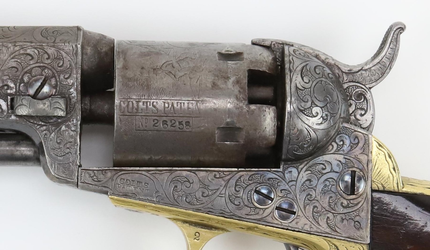 Image for Factory Engraved Colt Model 1849 Pocket Revolver