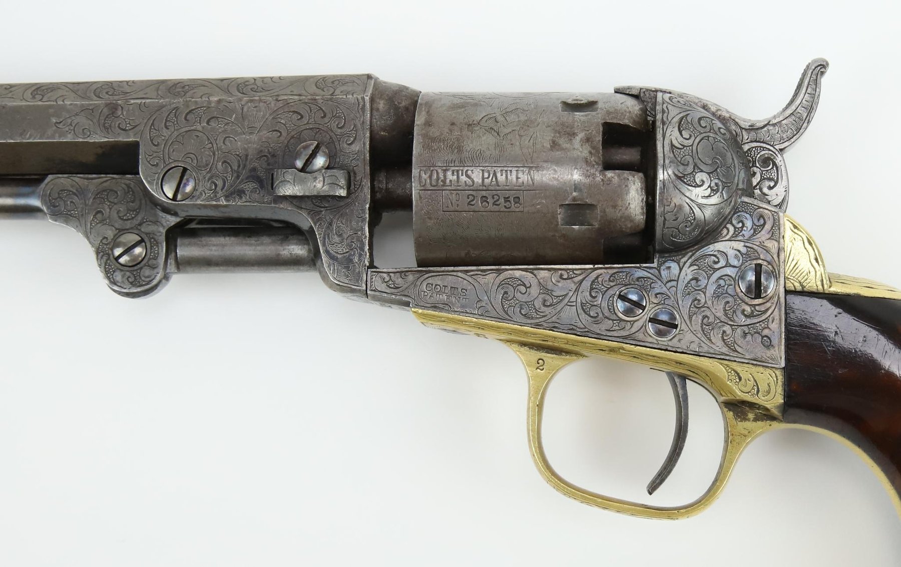 Image for Factory Engraved Colt Model 1849 Pocket Revolver