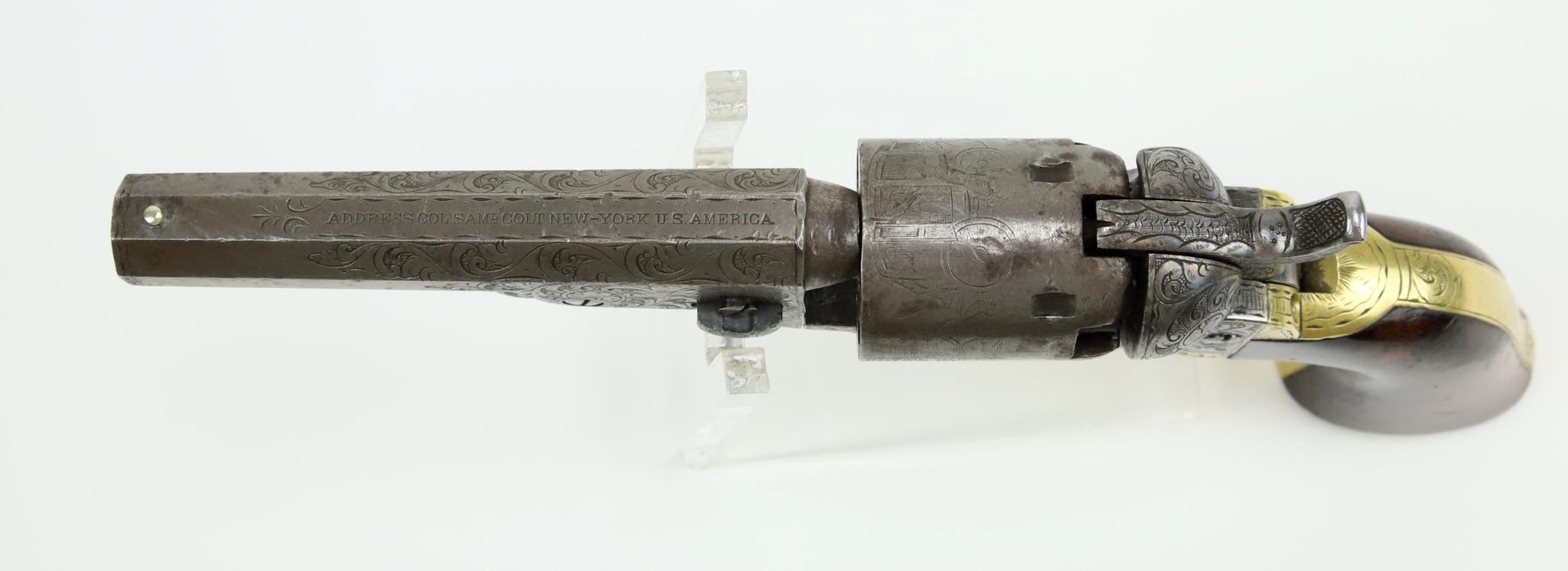 Image for Factory Engraved Colt Model 1849 Pocket Revolver
