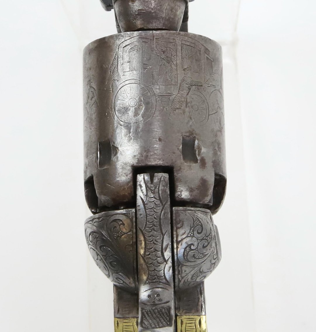 Image for Factory Engraved Colt Model 1849 Pocket Revolver