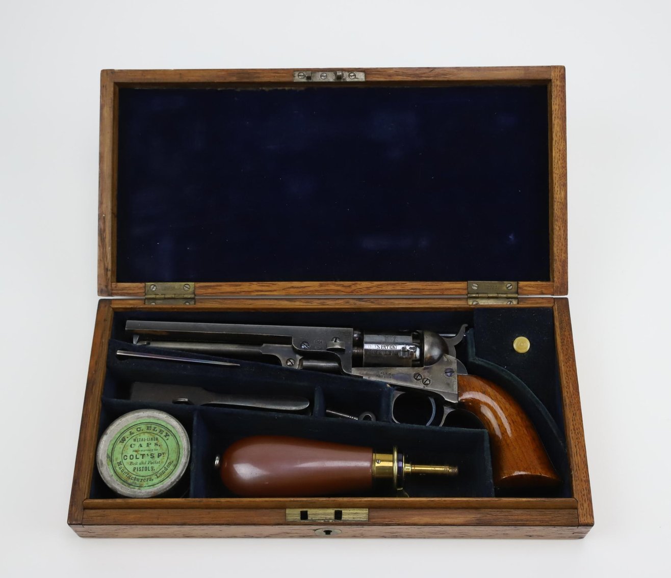 Image for Cased Colt (London) Model 1849 Pocket Revolver with Accoutrements