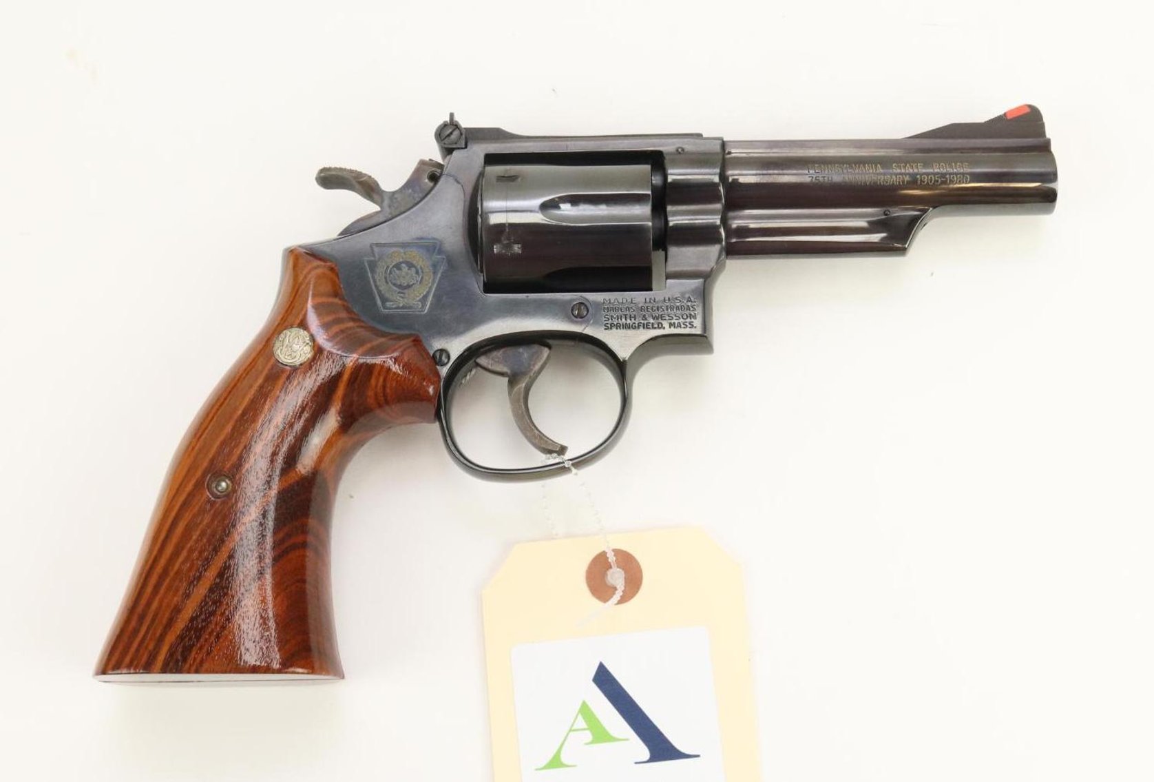 Image for Smith & Wesson M19-4 PA State Police 75th Anniversary double action revolver.