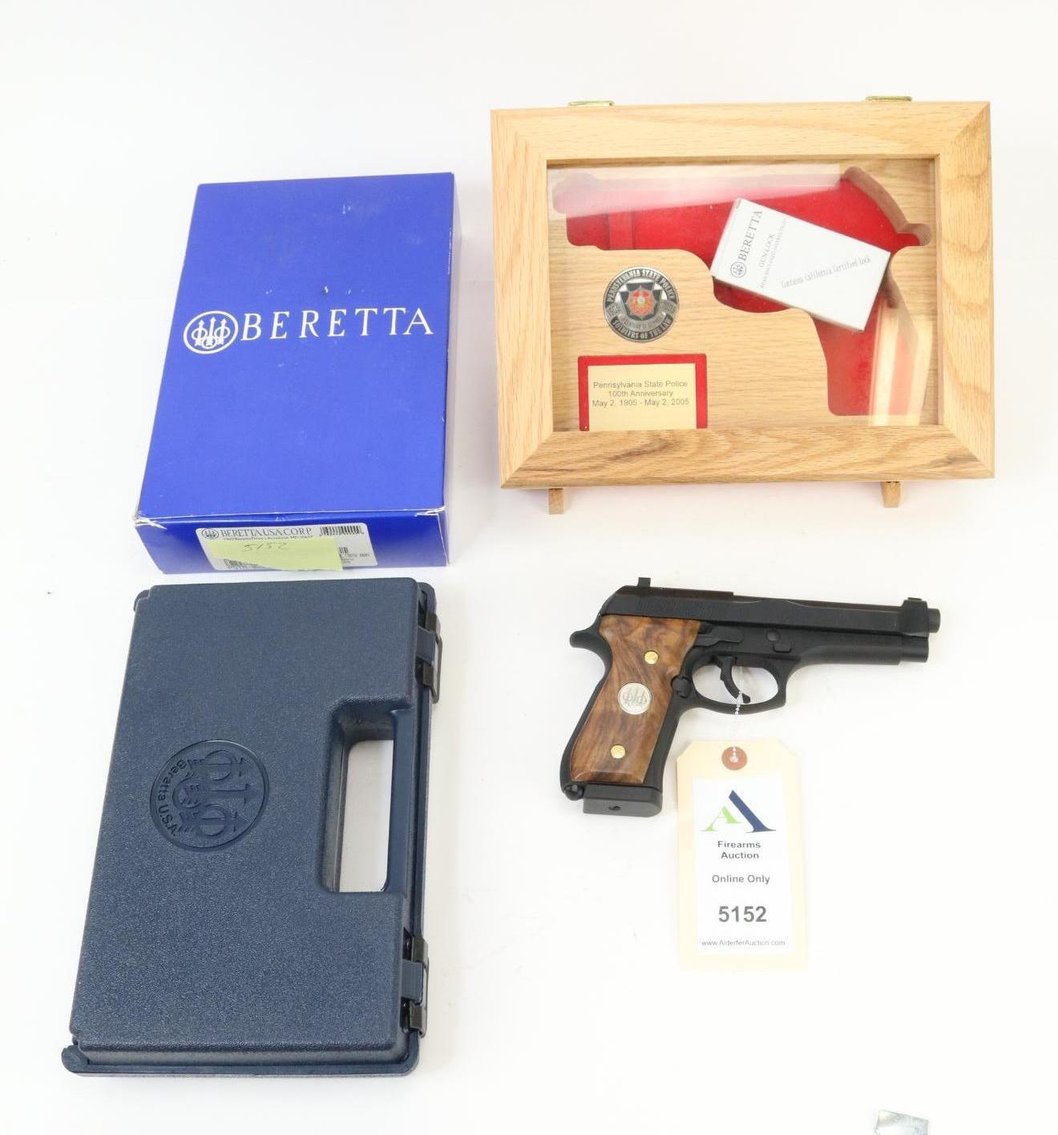 Image for Beretta M96D Brigadier PA State Police 100th Anniversary semi-automatic pistol.