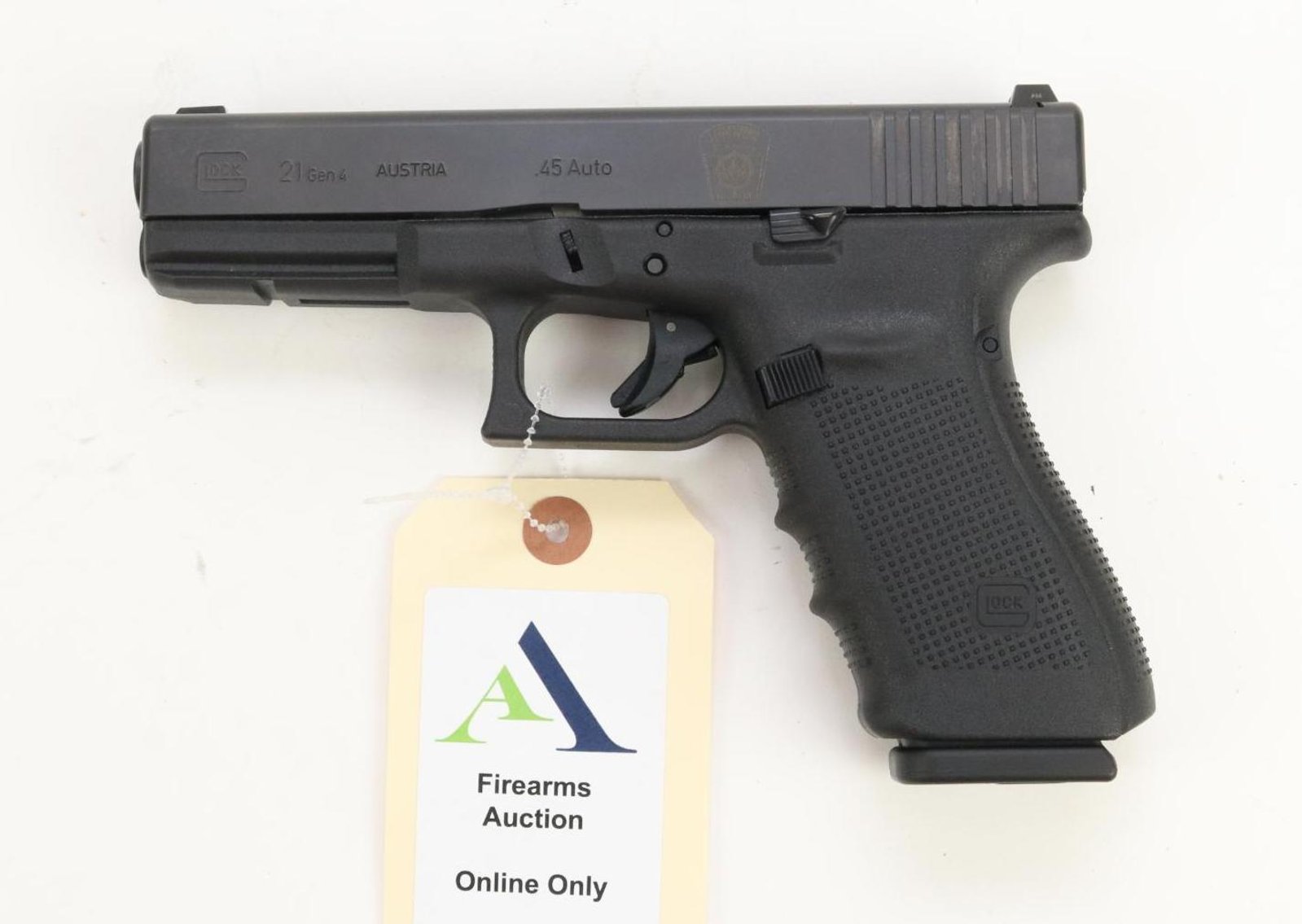 Image for Glock 21 Gen 4 Pennsylvania State Police Trooper semi-automatic pistol.