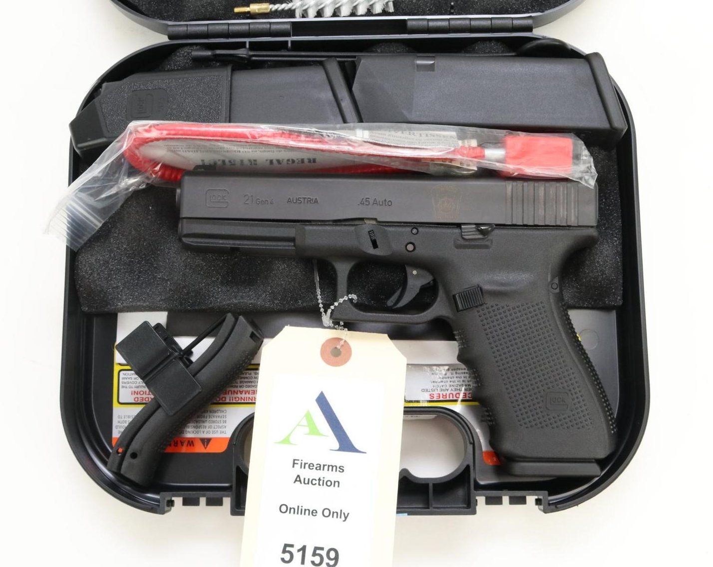 Image for Glock 21 Gen 4 Pennsylvania State Police Trooper semi-automatic pistol.