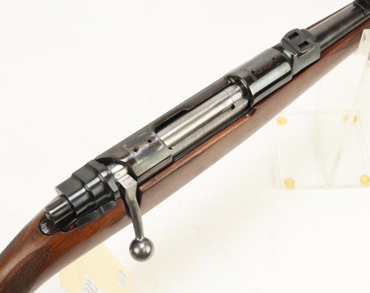 Image for Husqvarna Vapenfabrik A.B. 456 light weight full stock sporter bolt action rifle.