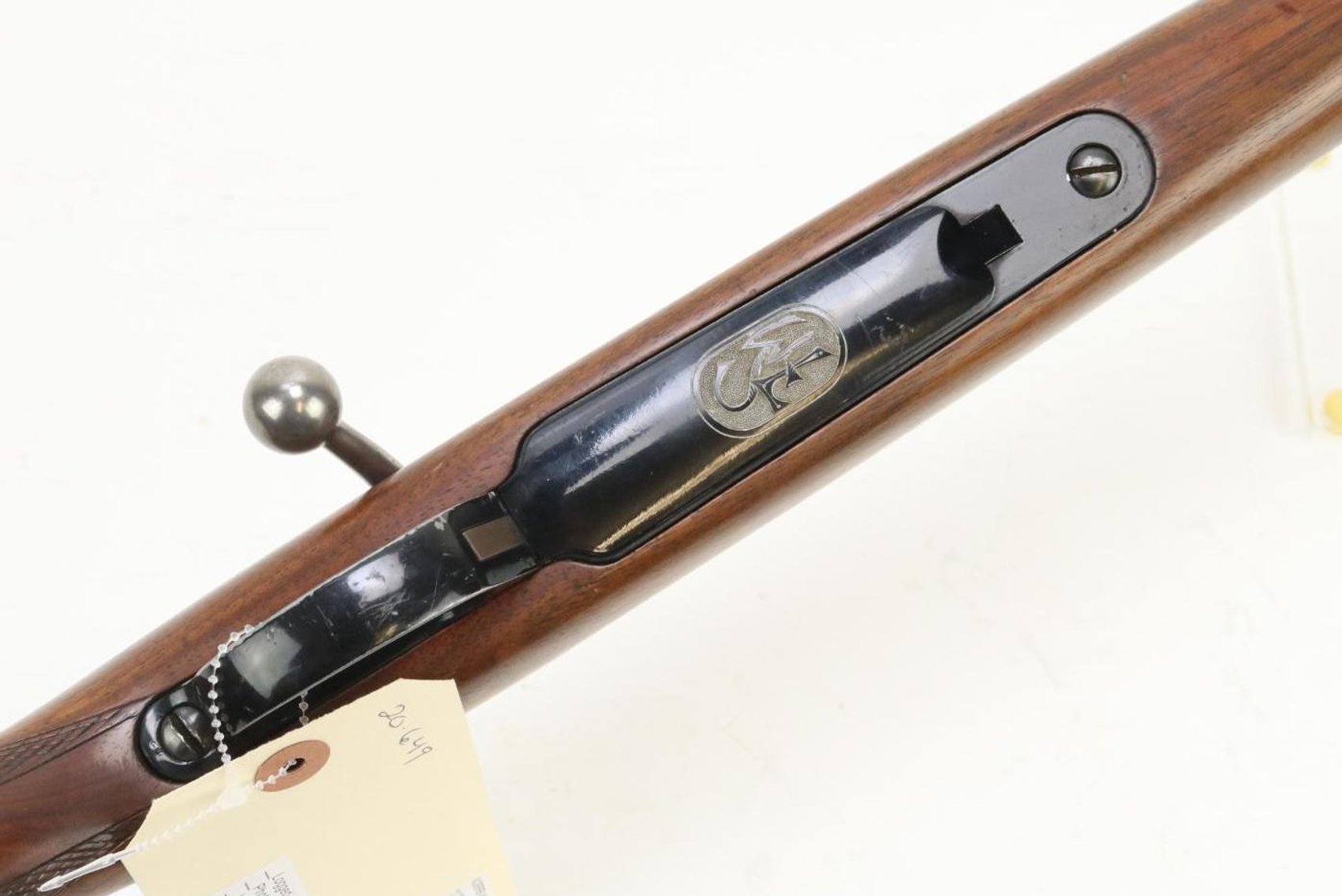 Image for Husqvarna Vapenfabrik A.B. 456 light weight full stock sporter bolt action rifle.