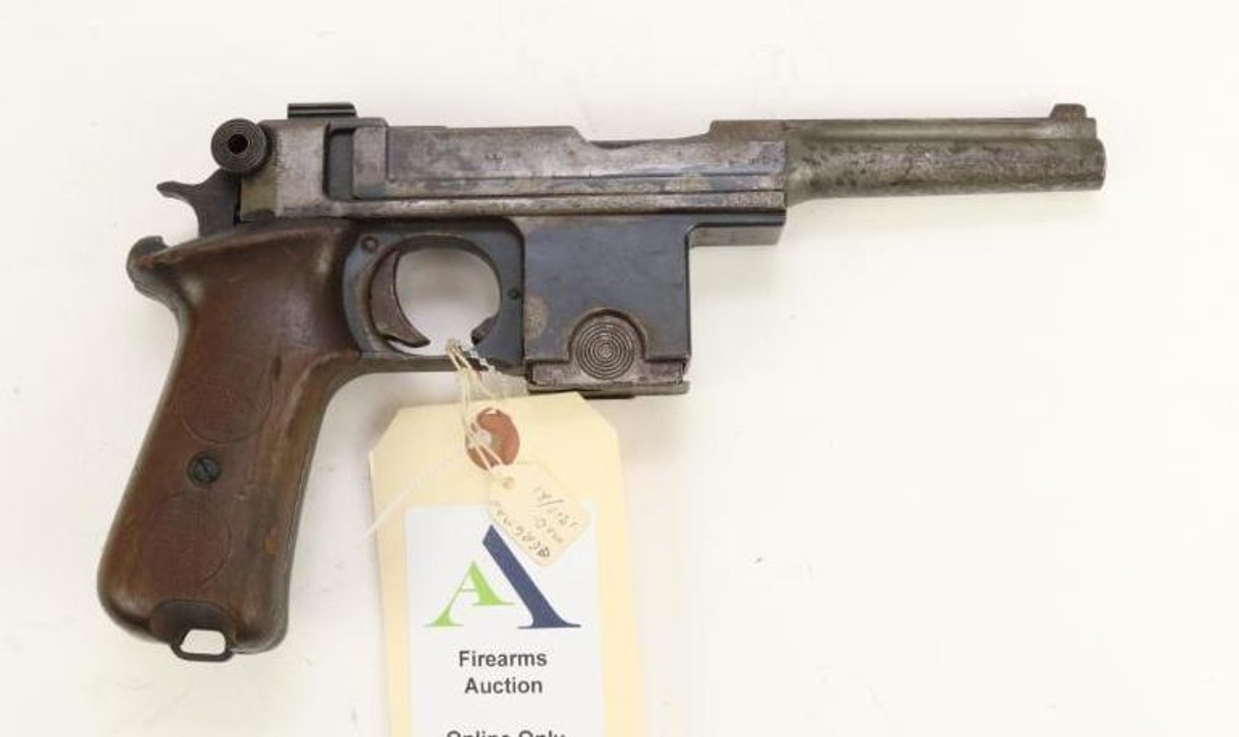 Image for Bergman-Bayard 1910/21 Brevete semi-automatic pistol.