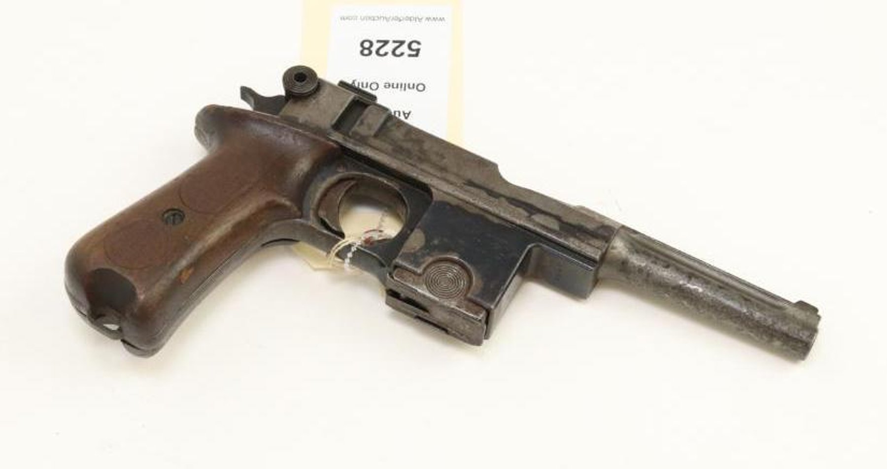 Image for Bergman-Bayard 1910/21 Brevete semi-automatic pistol.