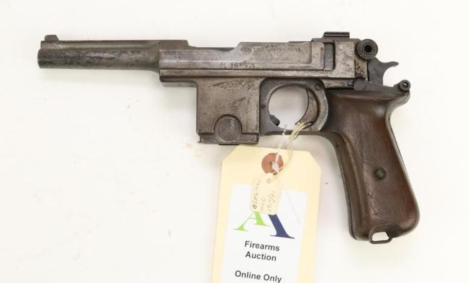 Image for Bergman-Bayard 1910/21 Brevete semi-automatic pistol.