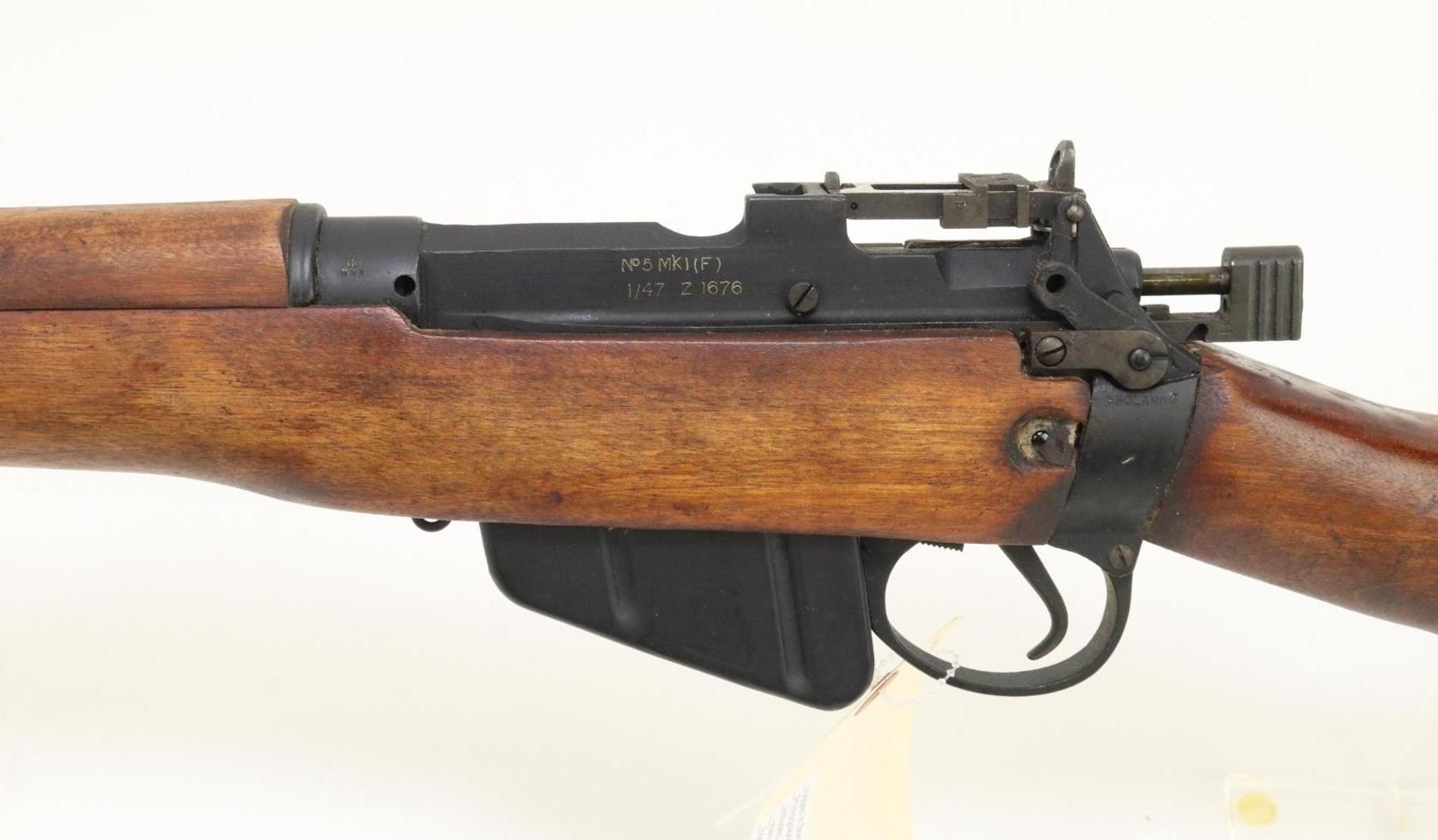 Image for British Enfield No 5 MK 1 Jungle Carbine bolt action rifle.