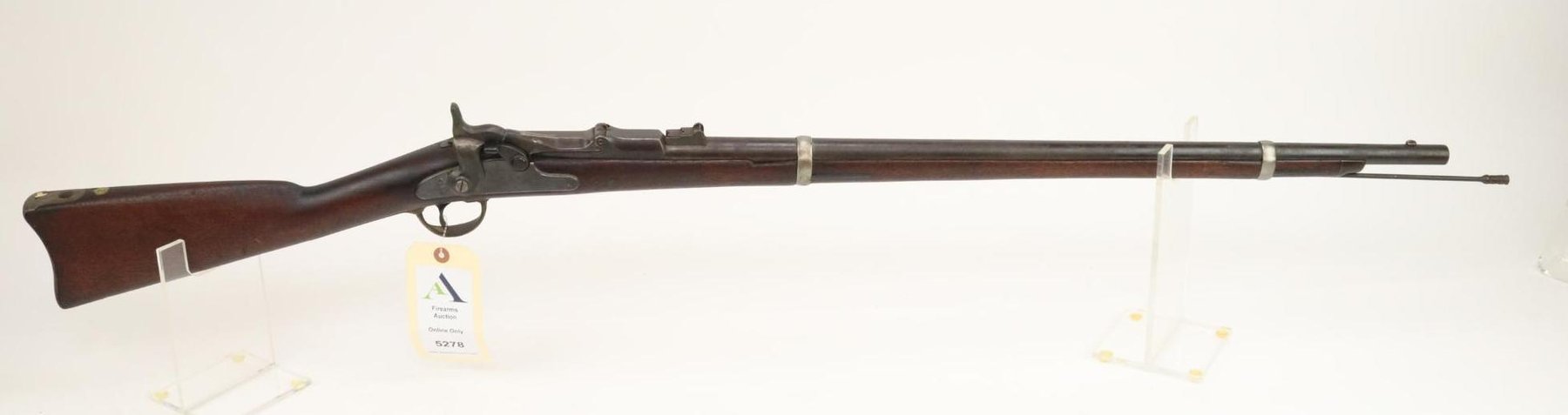 Image for Springfield 1869 Cadet trapdoor rifle.
