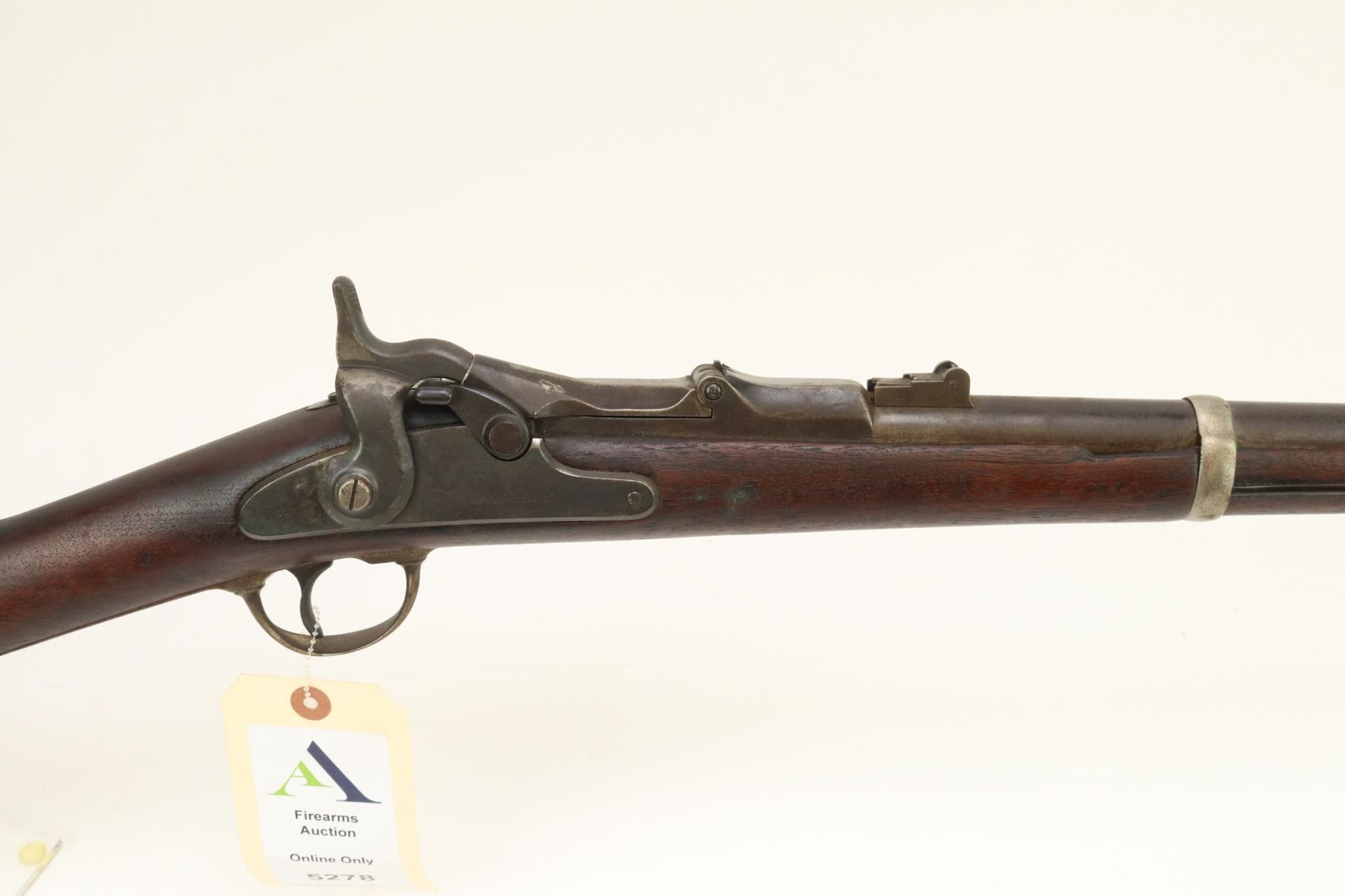 Image for Springfield 1869 Cadet trapdoor rifle.
