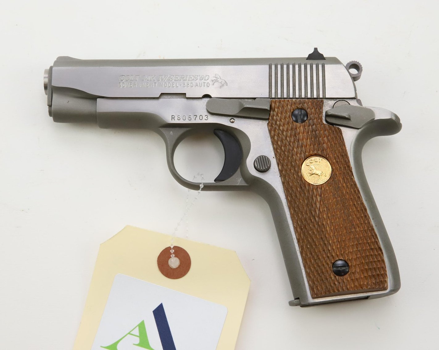 Image for Colt MKIV Series 80 Government Model semi-automatic pistol.