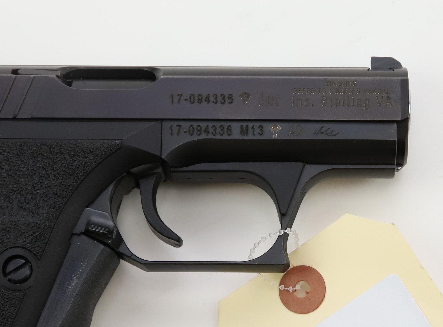 Image for HK Inc. P7 M13 semi-automatic pistol.