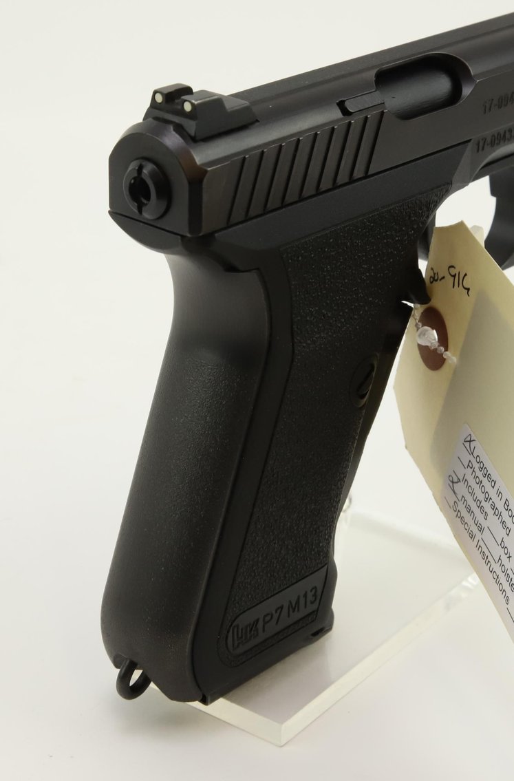 Image for HK Inc. P7 M13 semi-automatic pistol.