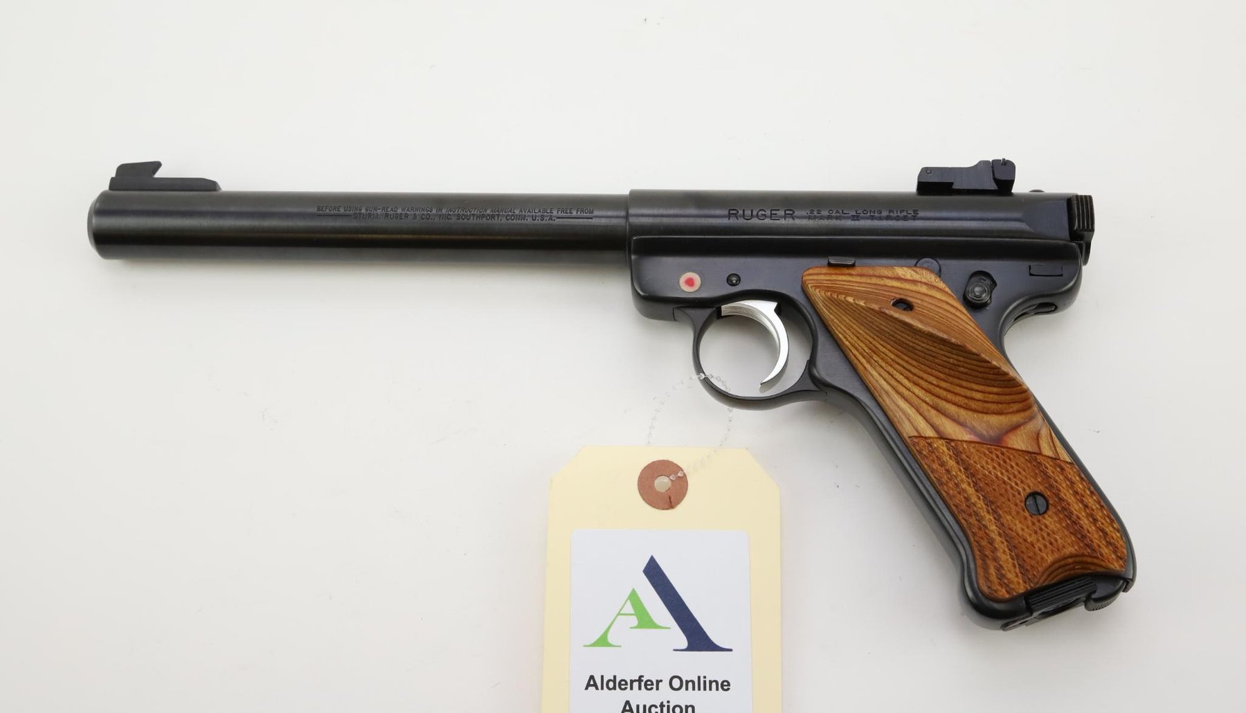 Image for Ruger MK II Target Great Eight semi-automatic pistol.