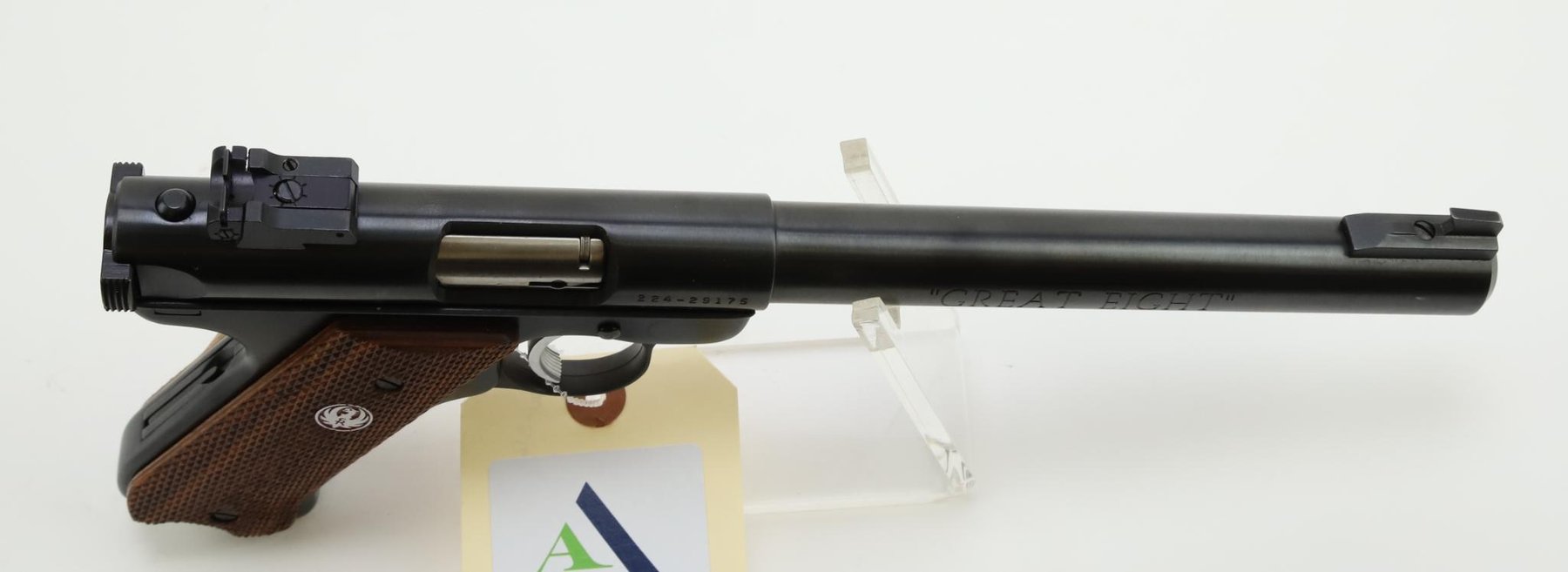 Image for Ruger MK II Target Great Eight semi-automatic pistol.