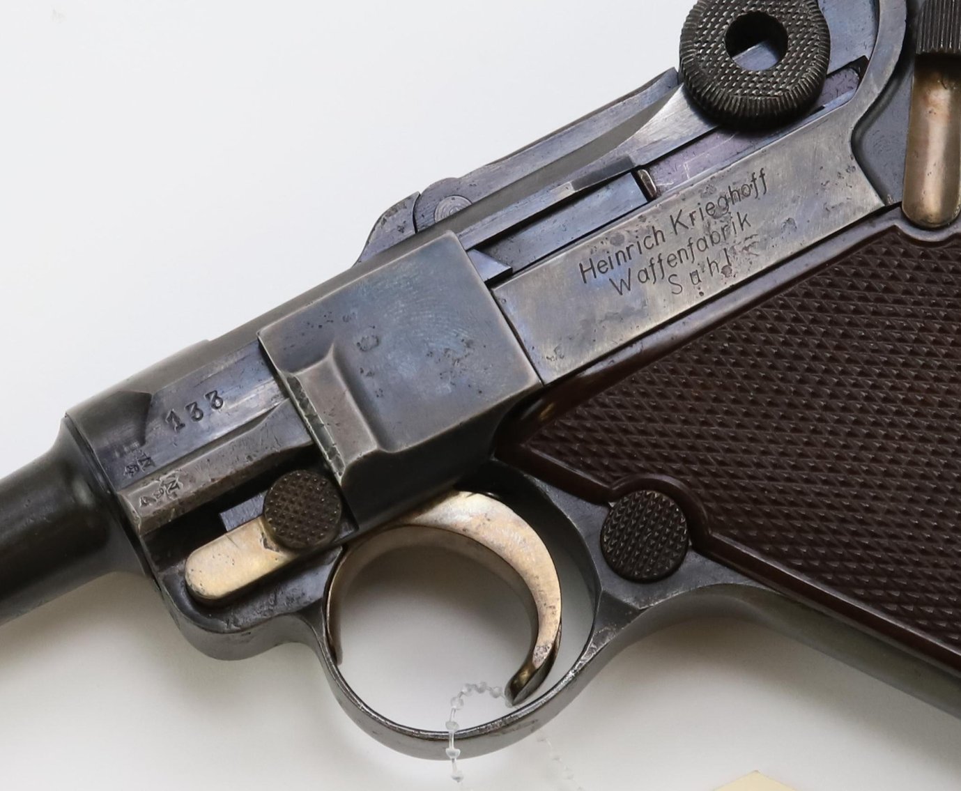 Image for Krieghoff P08 Luger semi-automatic pistol.