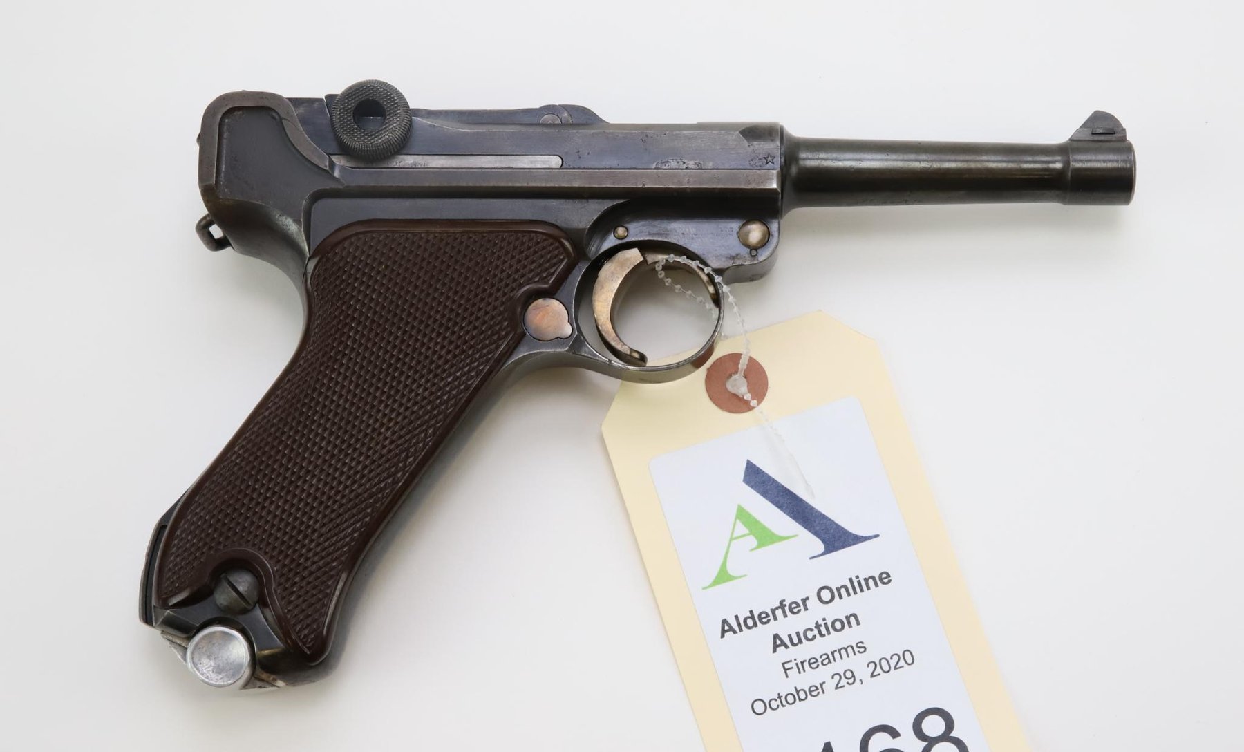 Image for Krieghoff P08 Luger semi-automatic pistol.