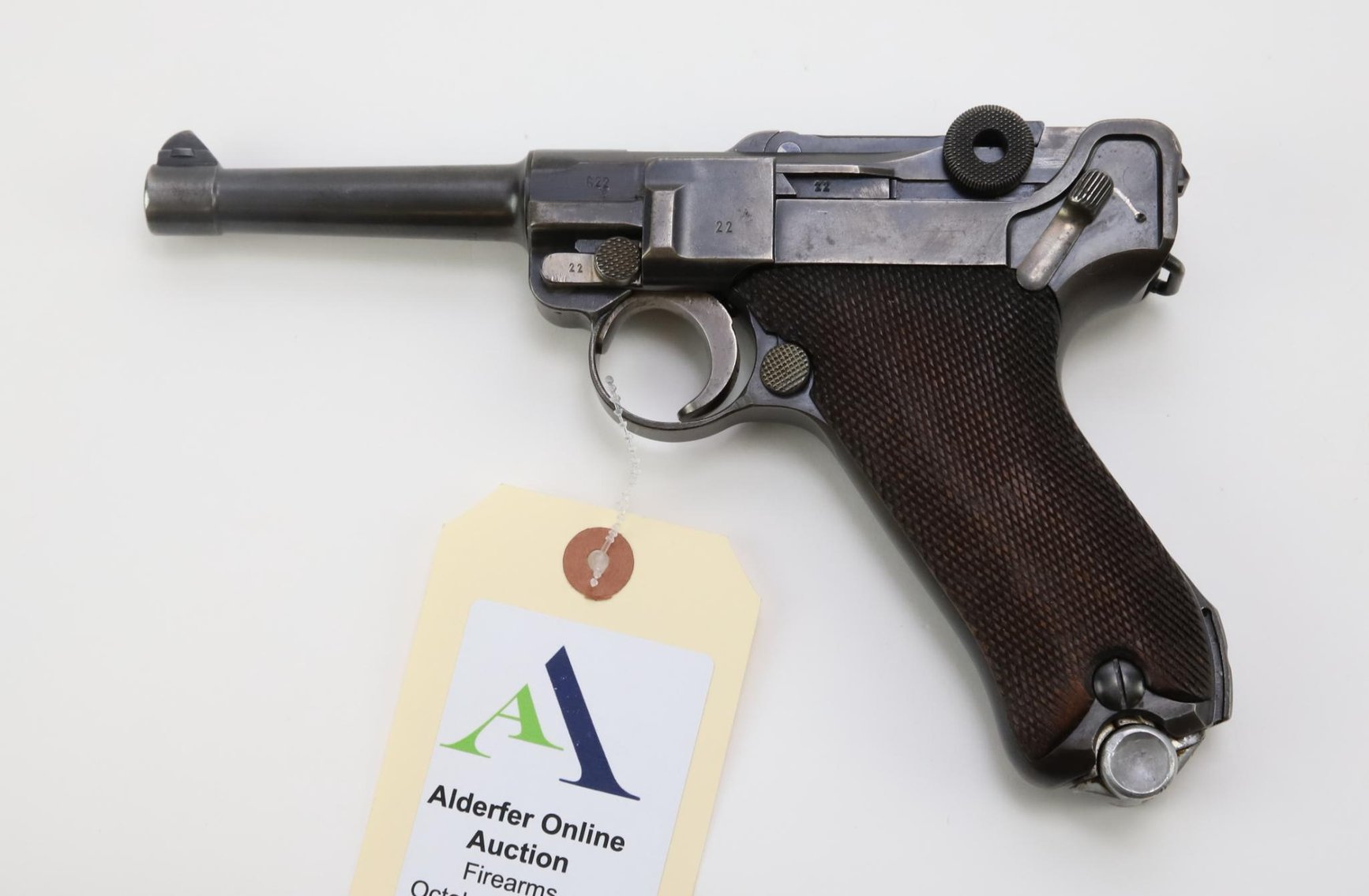 Image for Mauser P08 Luger semi-automatic pistol.