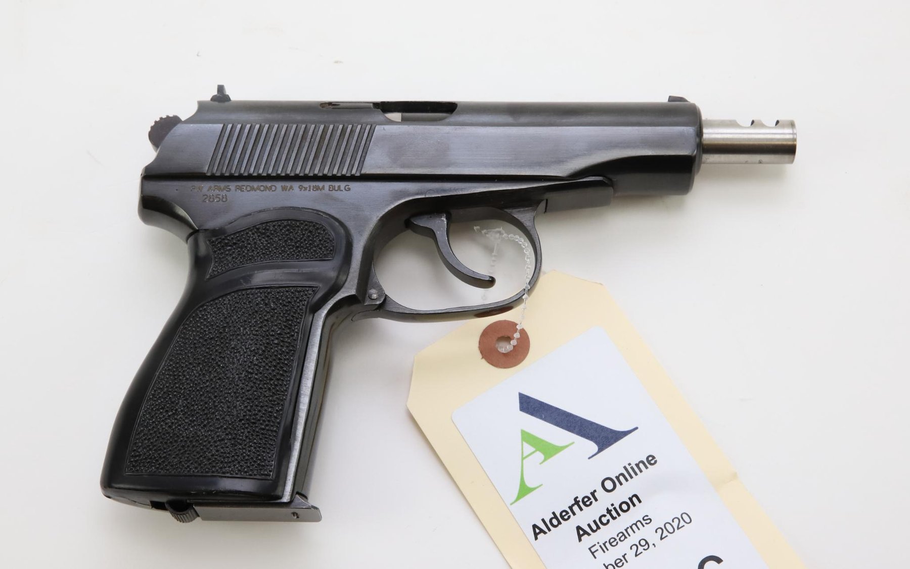 Image for Bulgarian/PW Arms Makarov NK-24 semi-automatic pistol.