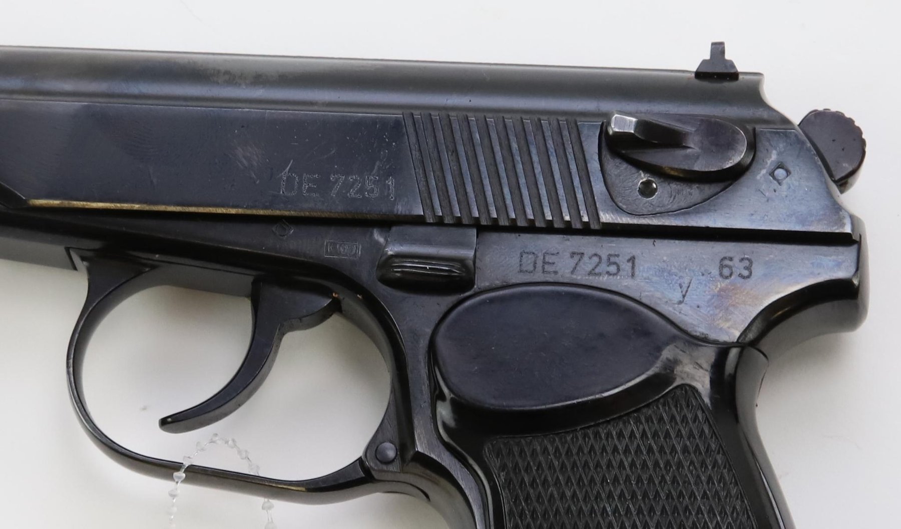 Image for East German/CAI Makarov 63 semi-automatic pistol.