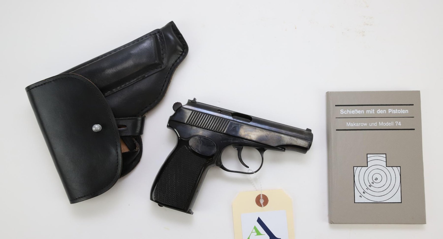 Image for East German/CAI Makarov 63 semi-automatic pistol.