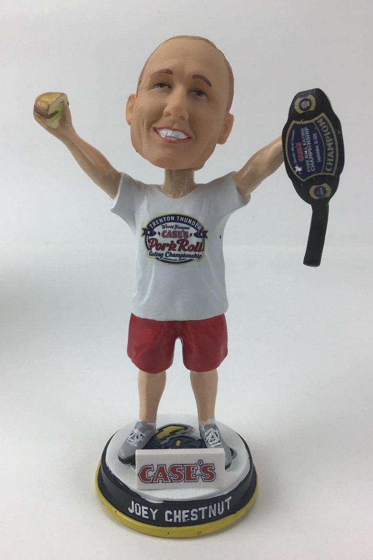 Image for Joey Chestnut Signed Bobblehead