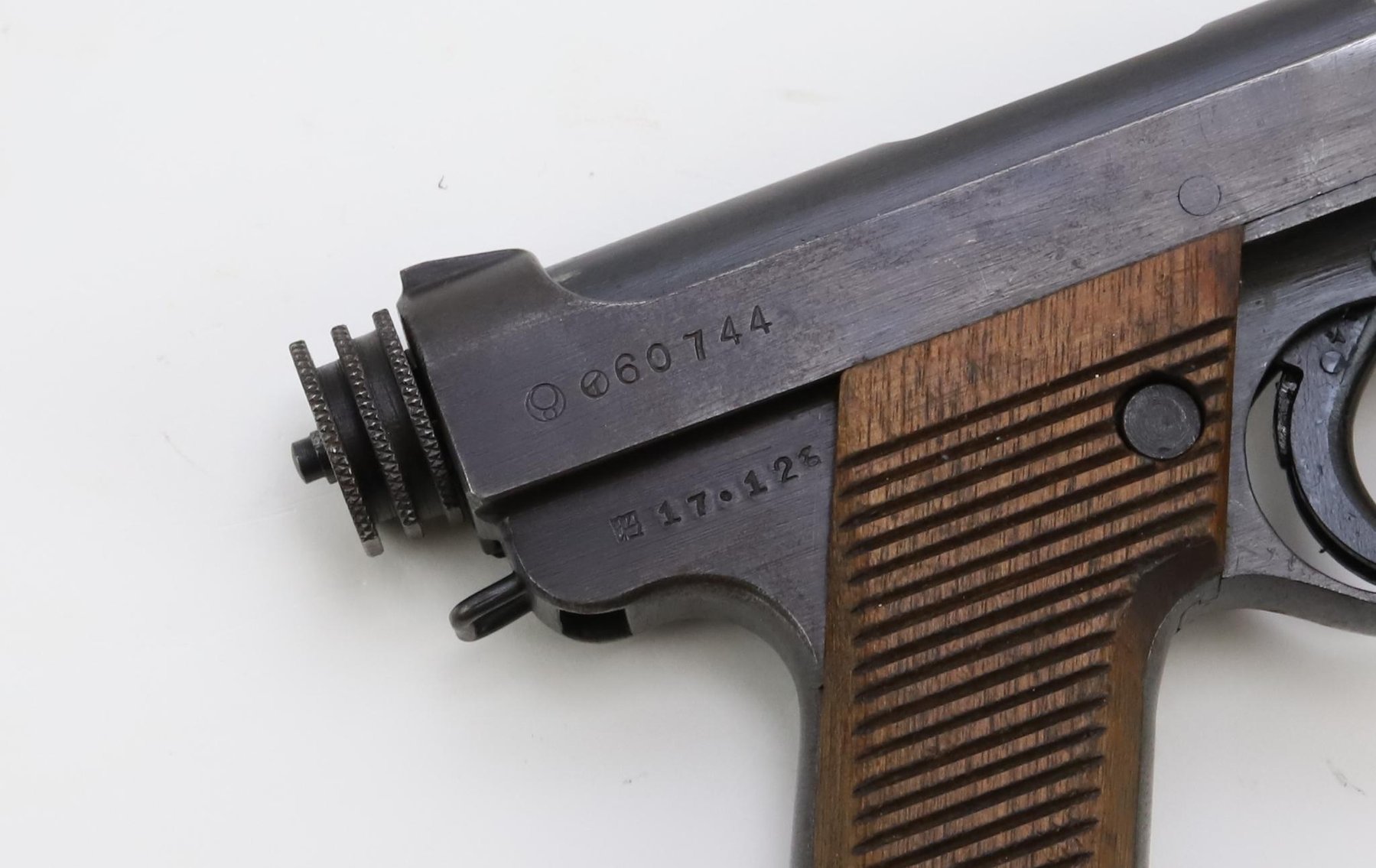 Image for Japanese Nambu Type 14 semi-automatic pistol.