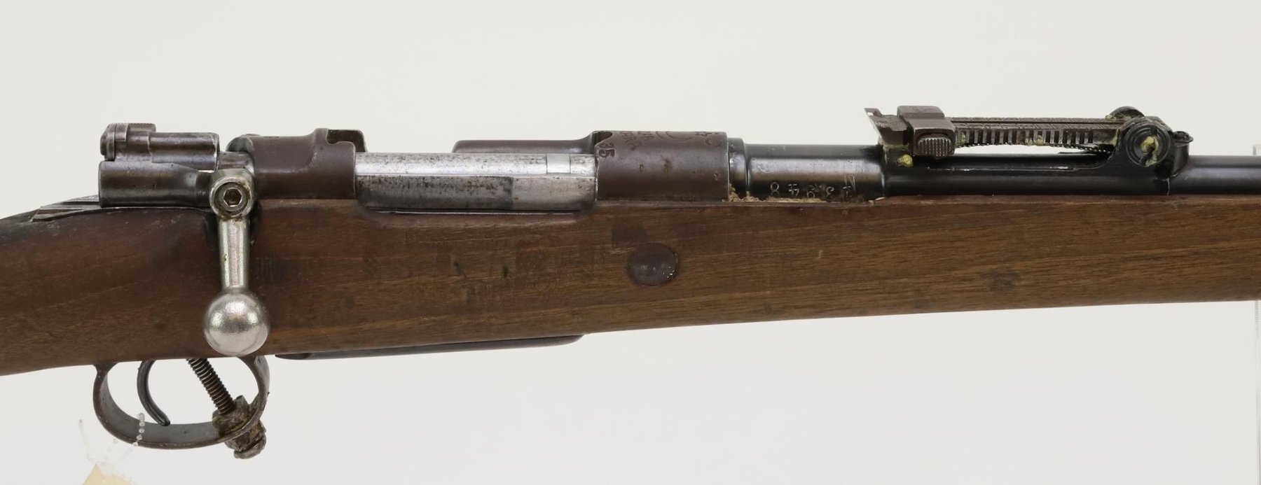 Image for Turkish mauser bolt action rifle.