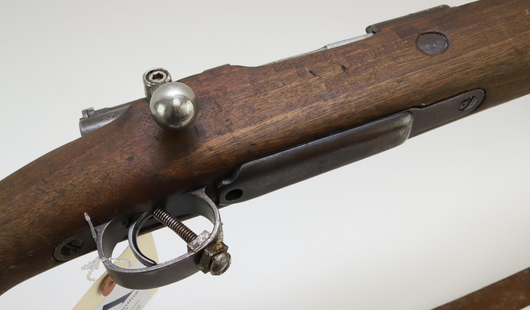 Image for Turkish mauser bolt action rifle.