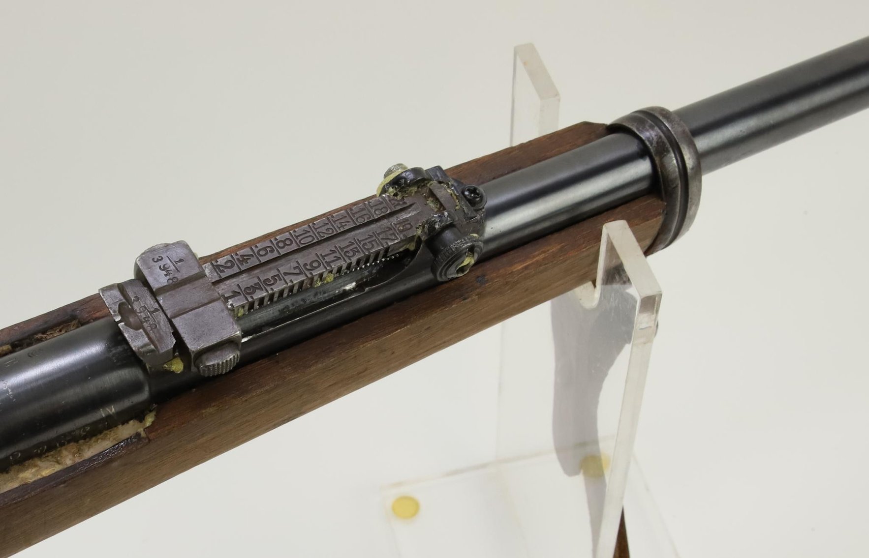 Image for Turkish mauser bolt action rifle.