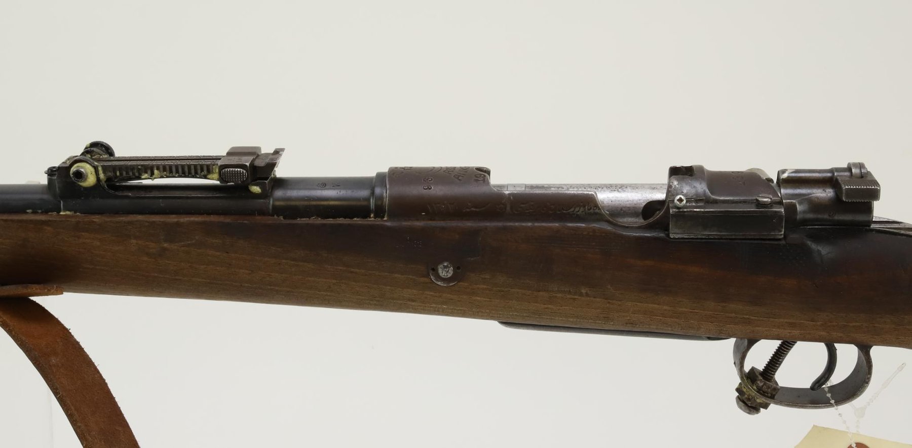Image for Turkish mauser bolt action rifle.