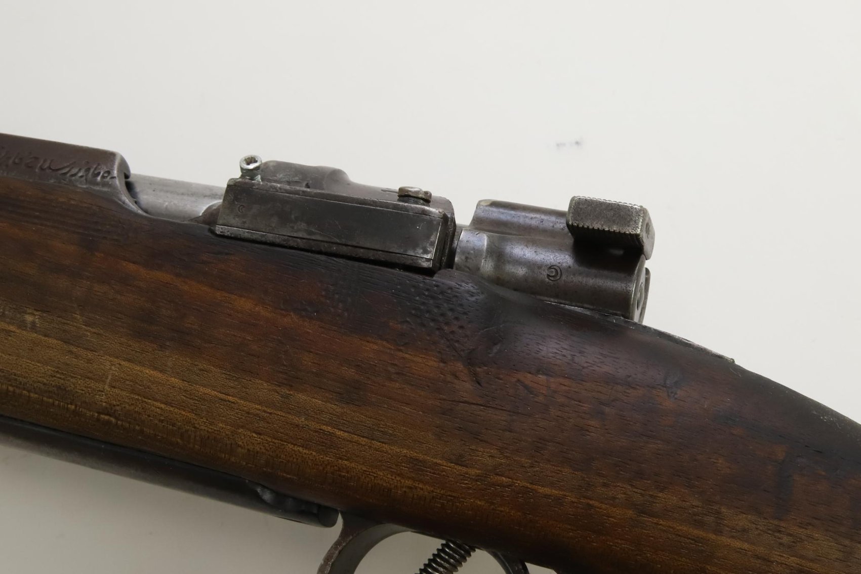Image for Turkish mauser bolt action rifle.