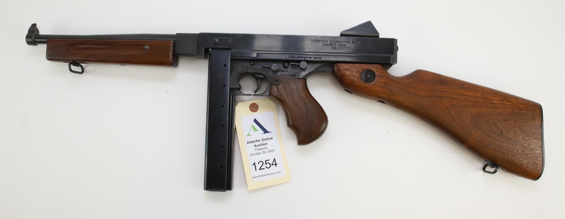 Image for Class 3. Thompson Auto-Ordnance M1A1  full auto machine gun .