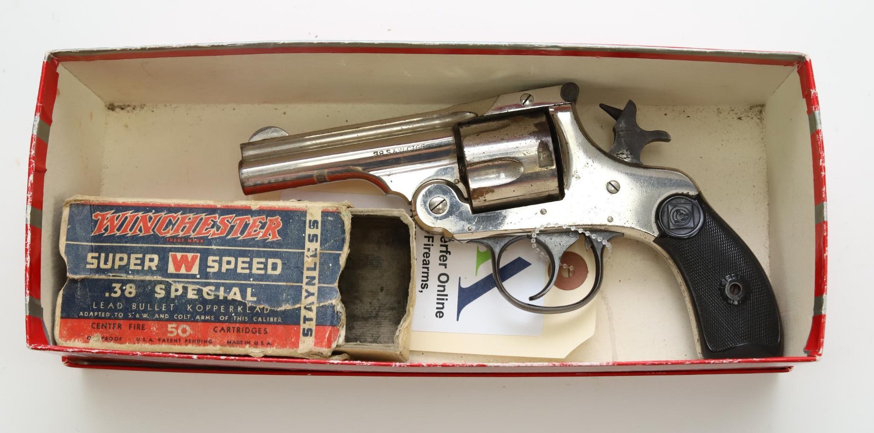 Image for Harrington & Richardson Safety Hammer double action revolver.