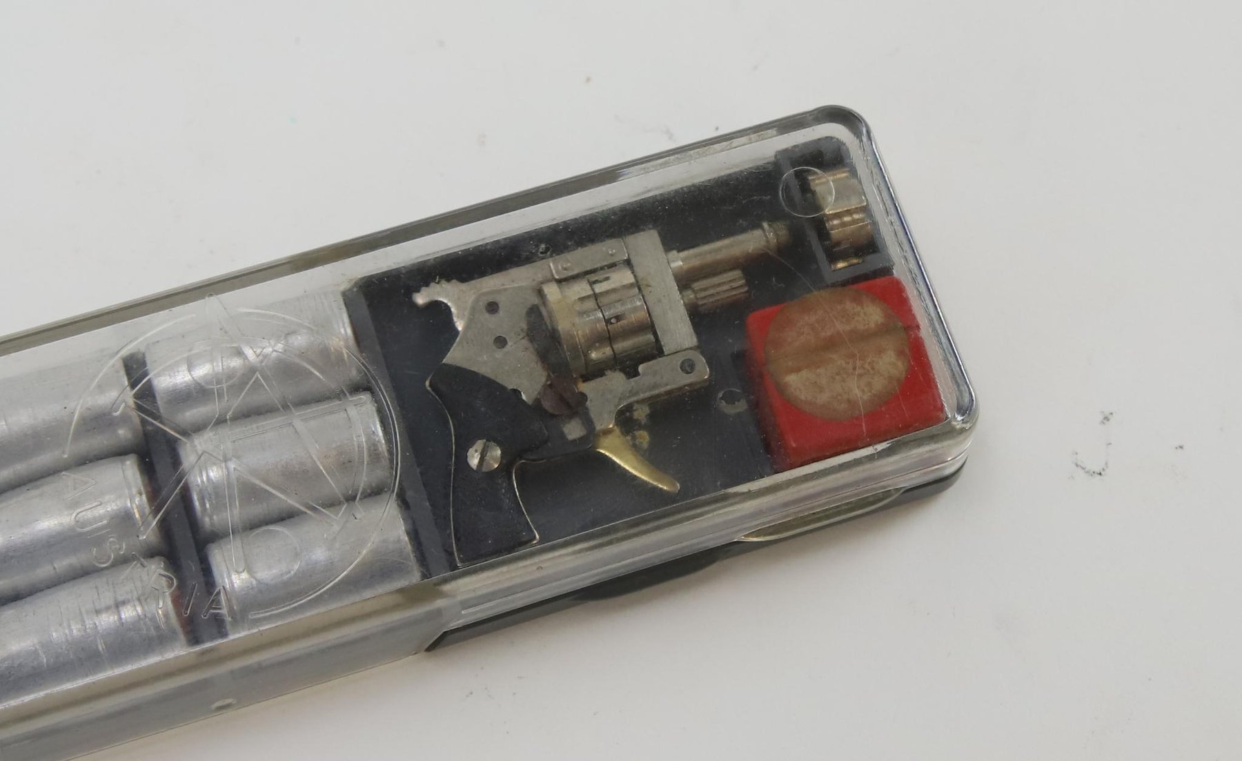 Image for Xythos Miniature 2mm pinfire revolver/emergency signal flare kit.