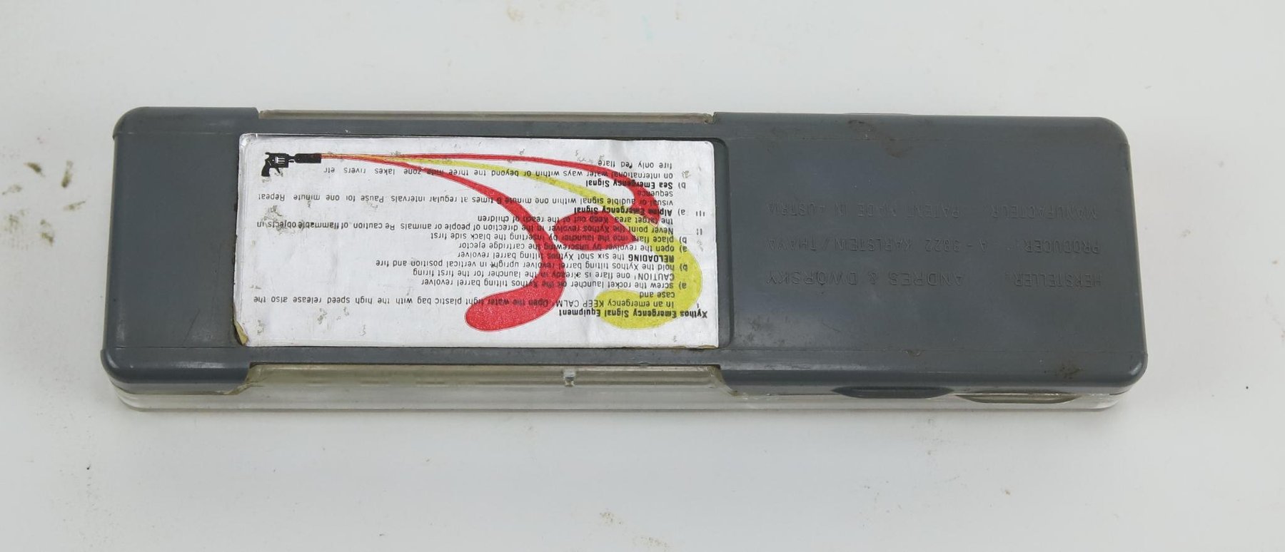 Image for Xythos Miniature 2mm pinfire revolver/emergency signal flare kit.