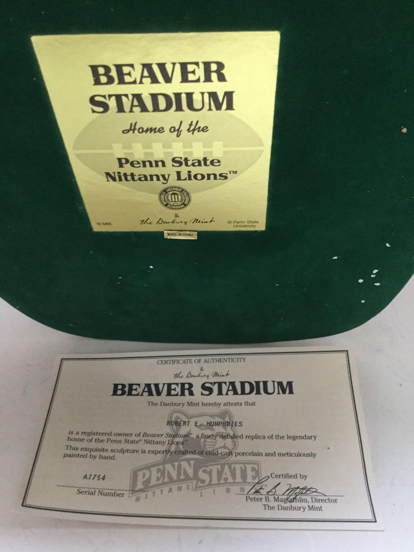 Image for The Danberry Mint Beaver Stadium Home of the Penn State Nittany Lions Replica Stadium