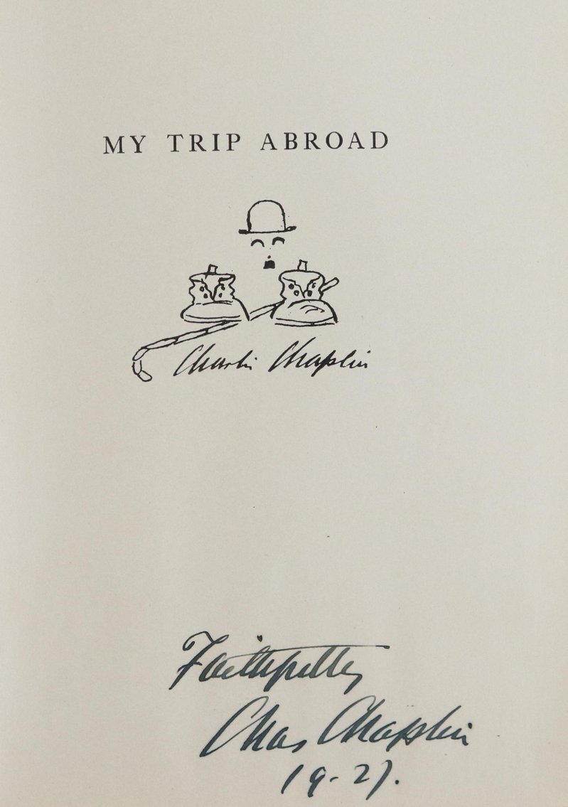 Image for Charlie Chaplin Autograph