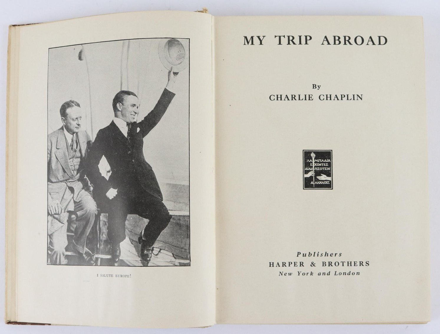 Image for Charlie Chaplin Autograph